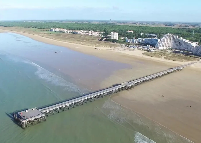 Pour 4 Pers. Proche Commerces Et Plage, Ideal Teletravail - Fr-1-323-596 アパート サン・ジャン·ド・モン