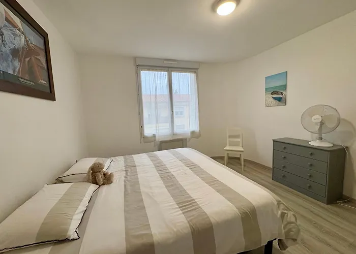 Pour 4 Pers. Proche Commerces Et Plage, Ideal Teletravail - Fr-1-323-596 サン・ジャン·ド・モン